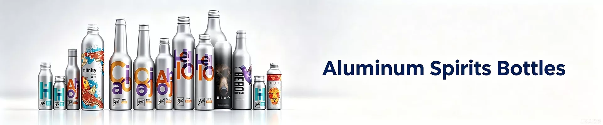 Alumiiniset alkoholipullot