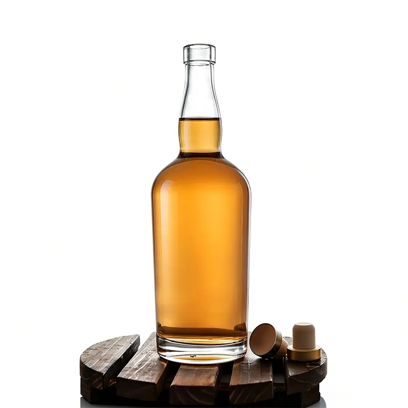 750 ml Tennessee Glass Liquor Bottle Bar Top 750 ml Tennessee Glass Liquor Bottle Bar Top